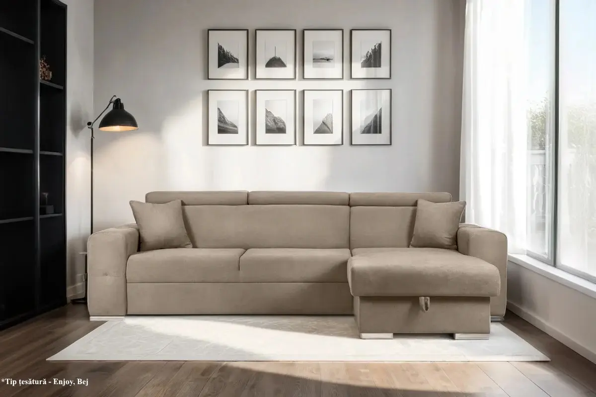 Canapea de colt Prestige Bellagio Enjoy dreapta