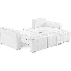 Диван угловой Prestige Diego Whisper лево Thumb