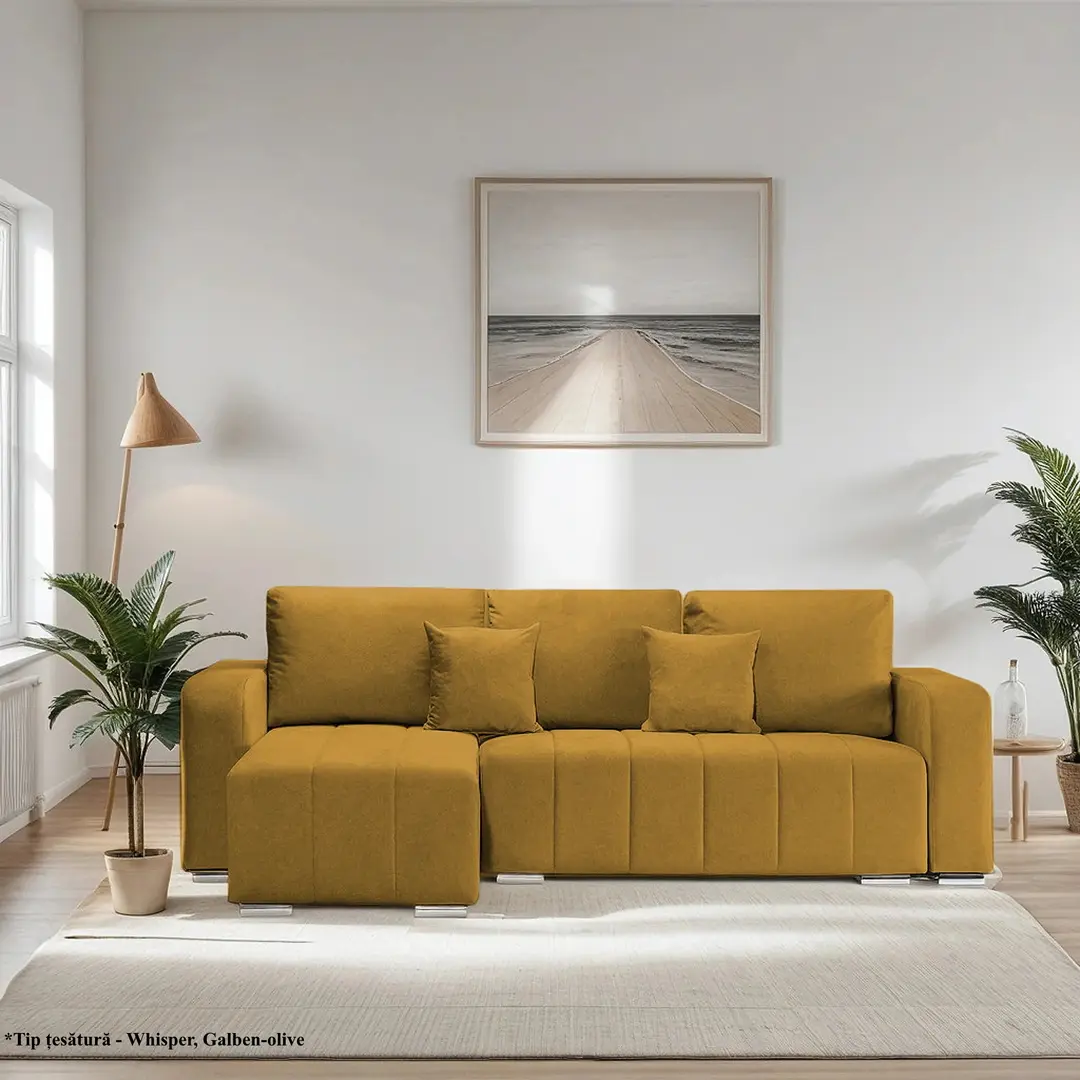 Диван угловой Prestige Diego Whisper лево