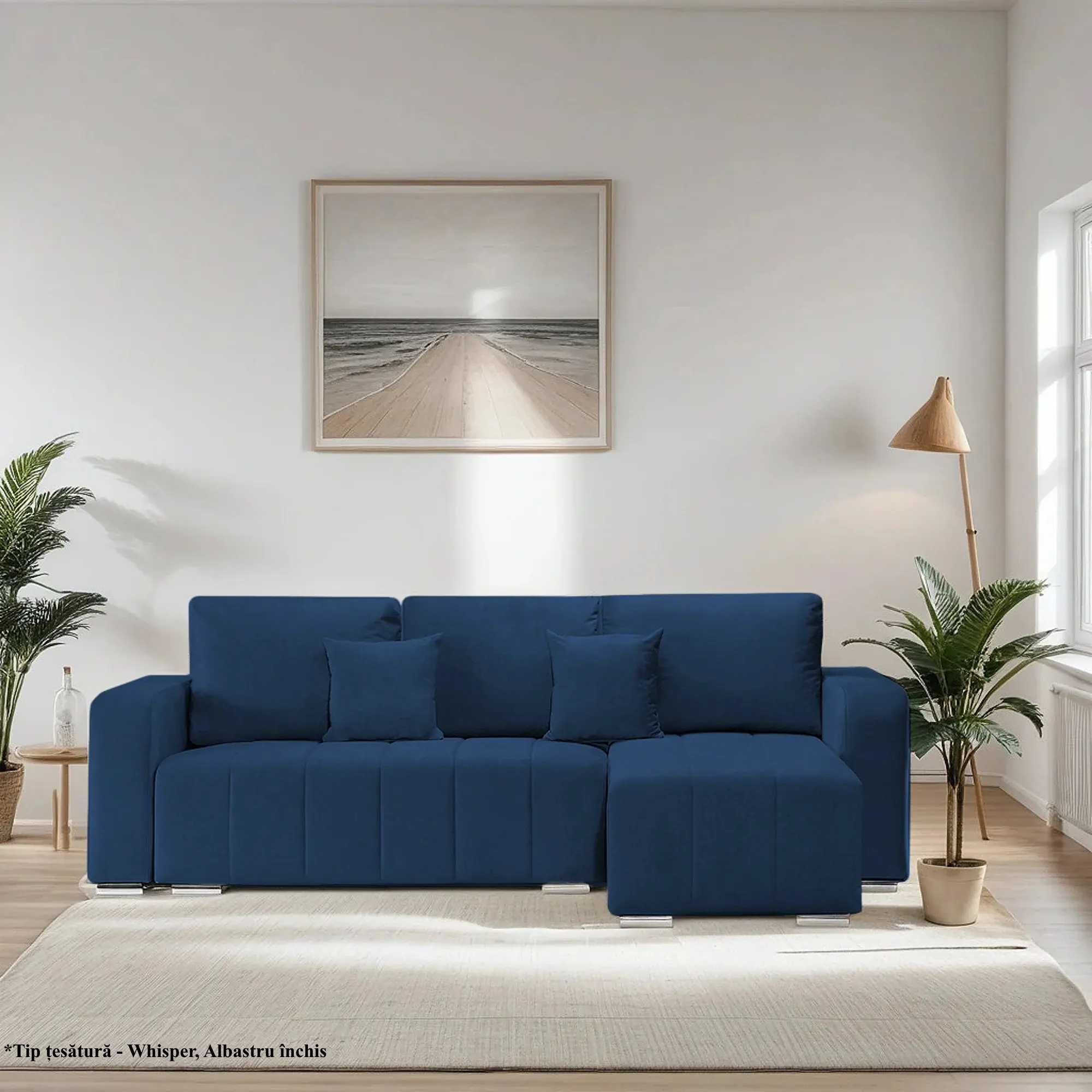 Canapea de colt Prestige Diego Whisper dreapta