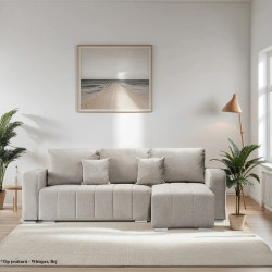 Canapea de colt Prestige Diego Whisper dreapta Thumb