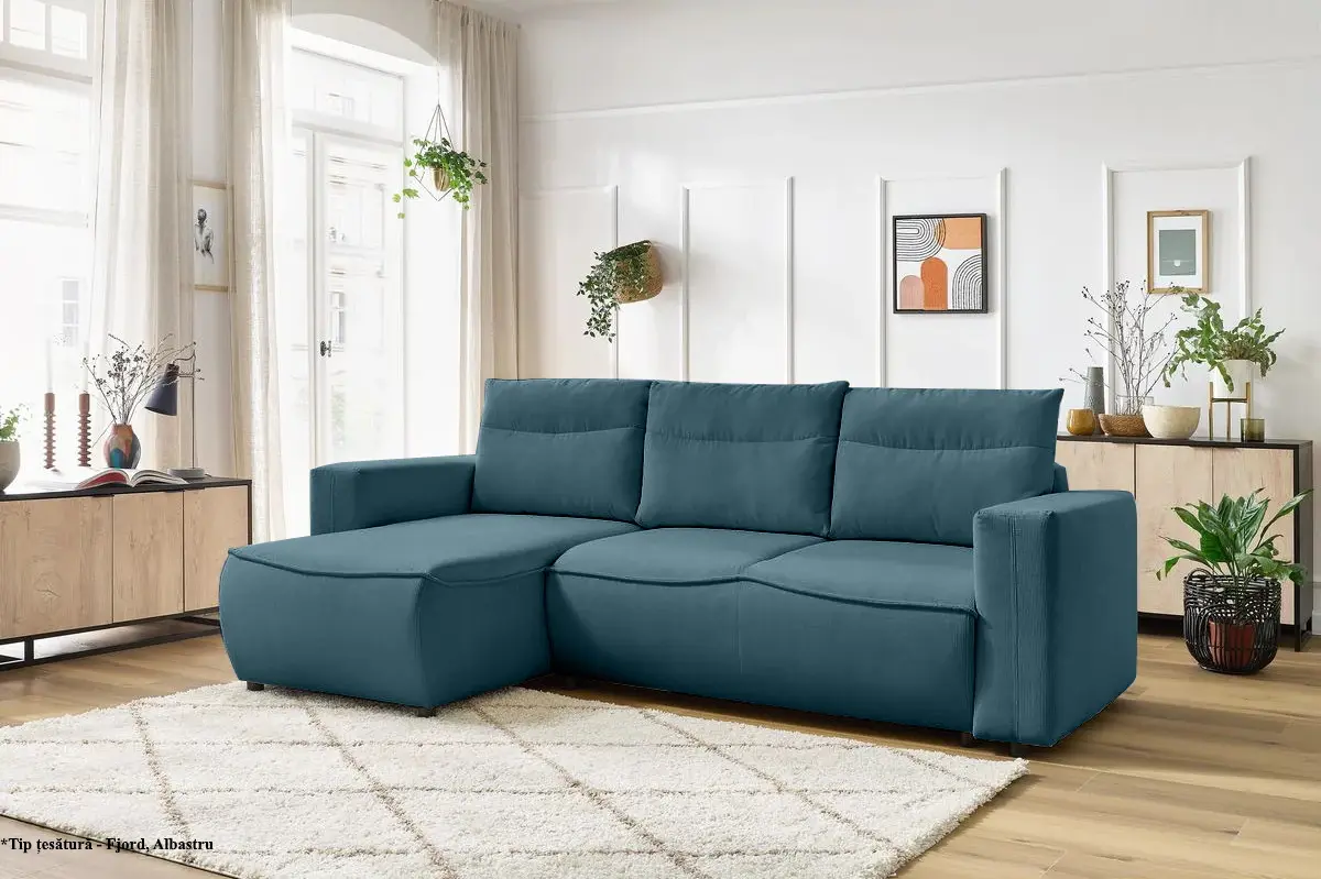 Canapea de colt Prestige Halson Fjord stanga