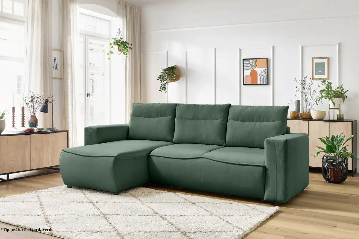 Canapea de colt Prestige Halson Fjord stanga