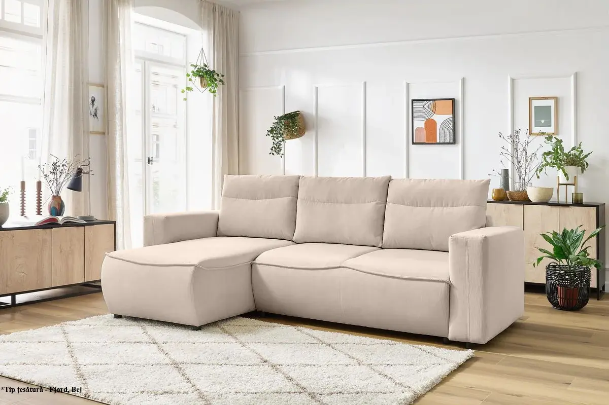 Canapea de colt Prestige Halson Fjord stanga