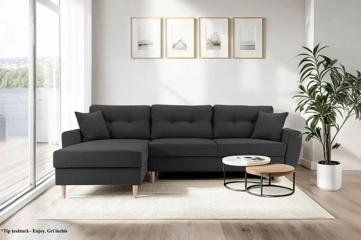 Canapea de colt Prestige Helsinki Enjoy stanga