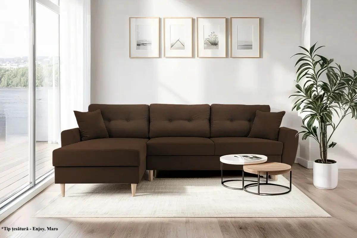 Canapea de colt Prestige Helsinki Enjoy stanga