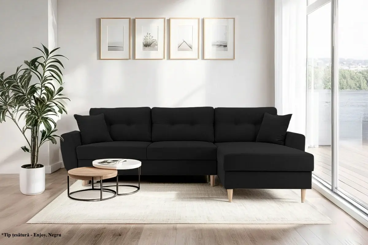 Canapea de colt Prestige Helsinki Enjoy dreapta