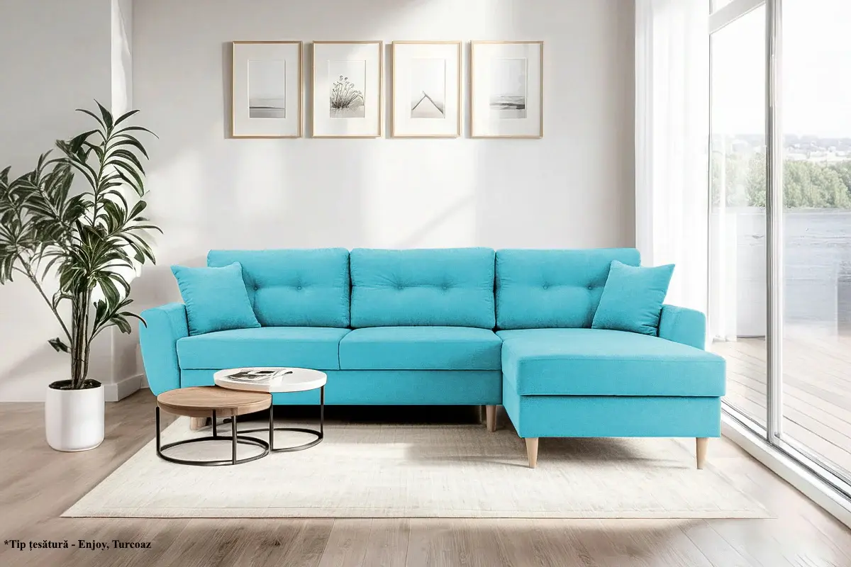 Canapea de colt Prestige Helsinki Enjoy dreapta