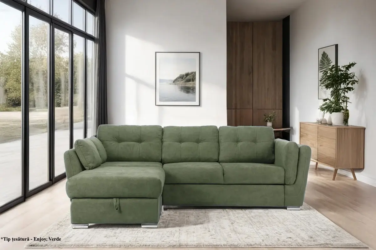 Canapea de colt Prestige Jazz Enjoy stanga