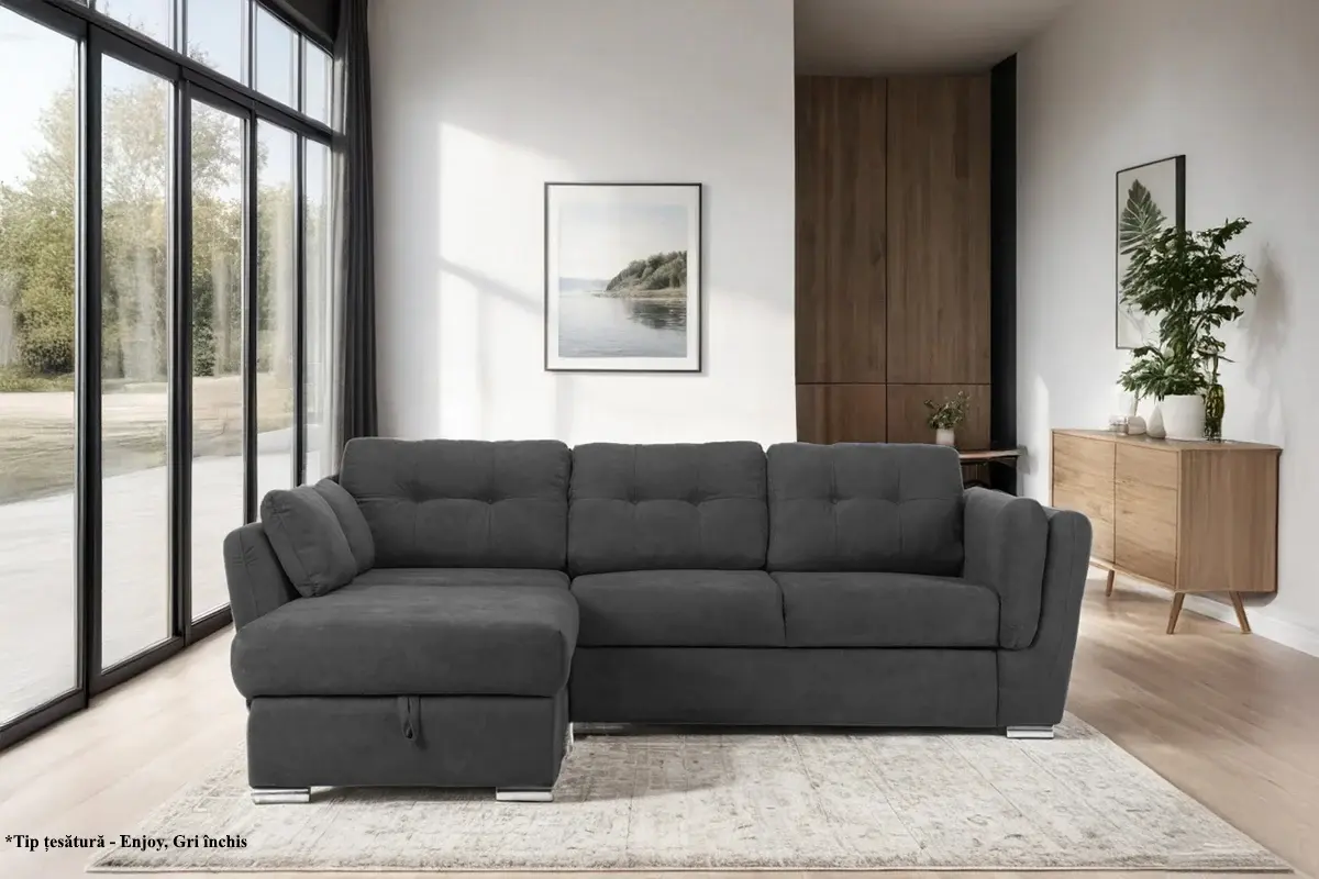 Canapea de colt Prestige Jazz Enjoy stanga