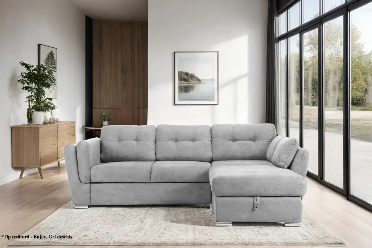 Canapea de colt Prestige Jazz Enjoy dreapta