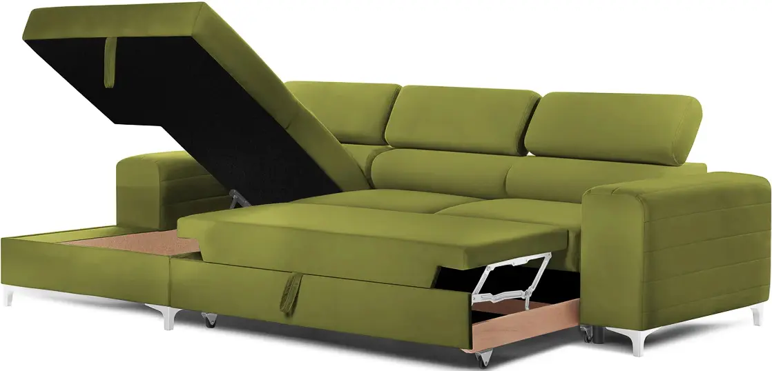 Canapea de colt Prestige Loft New Velutto stanga