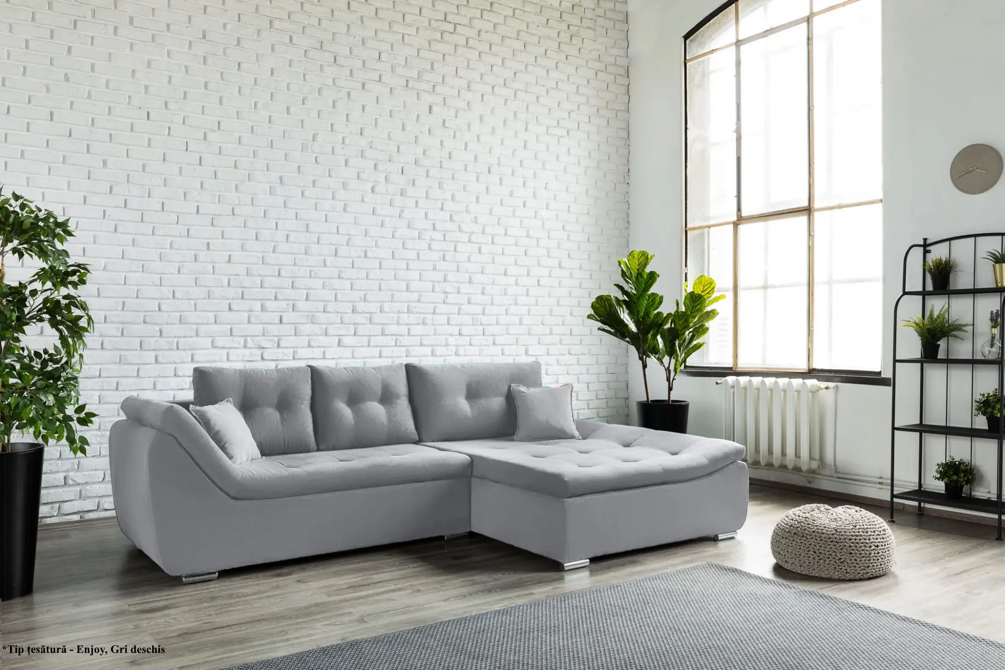 Canapea de colt Prestige Lorenzo Enjoy dreapta