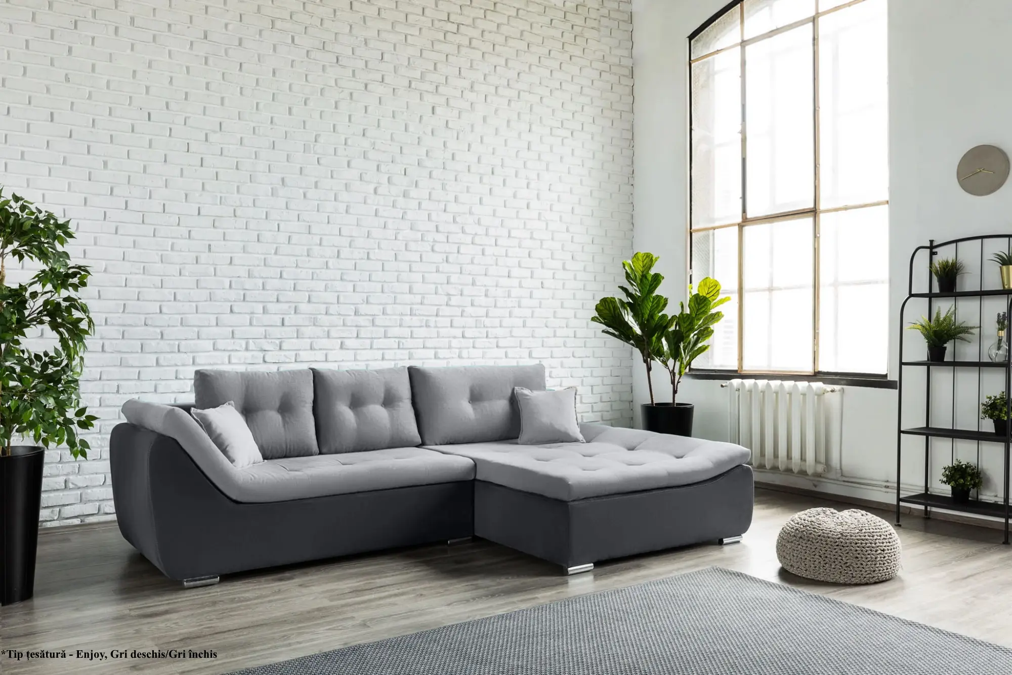 Canapea de colt Prestige Lorenzo Enjoy dreapta