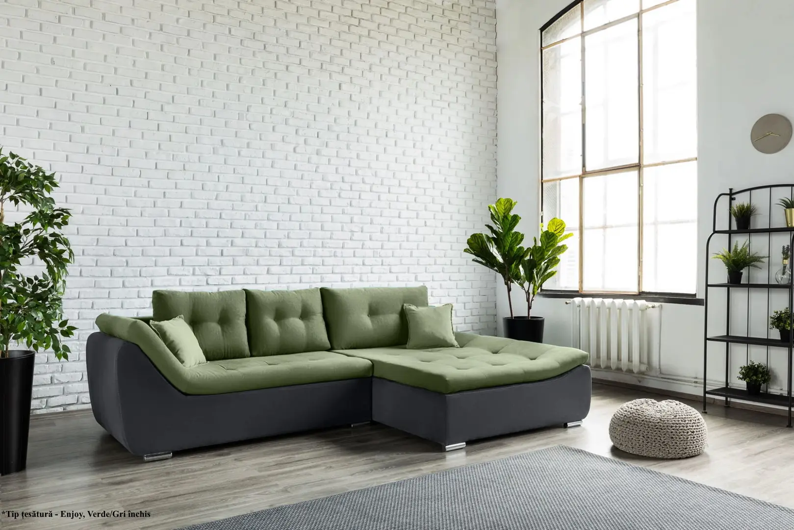 Canapea de colt Prestige Lorenzo Enjoy dreapta