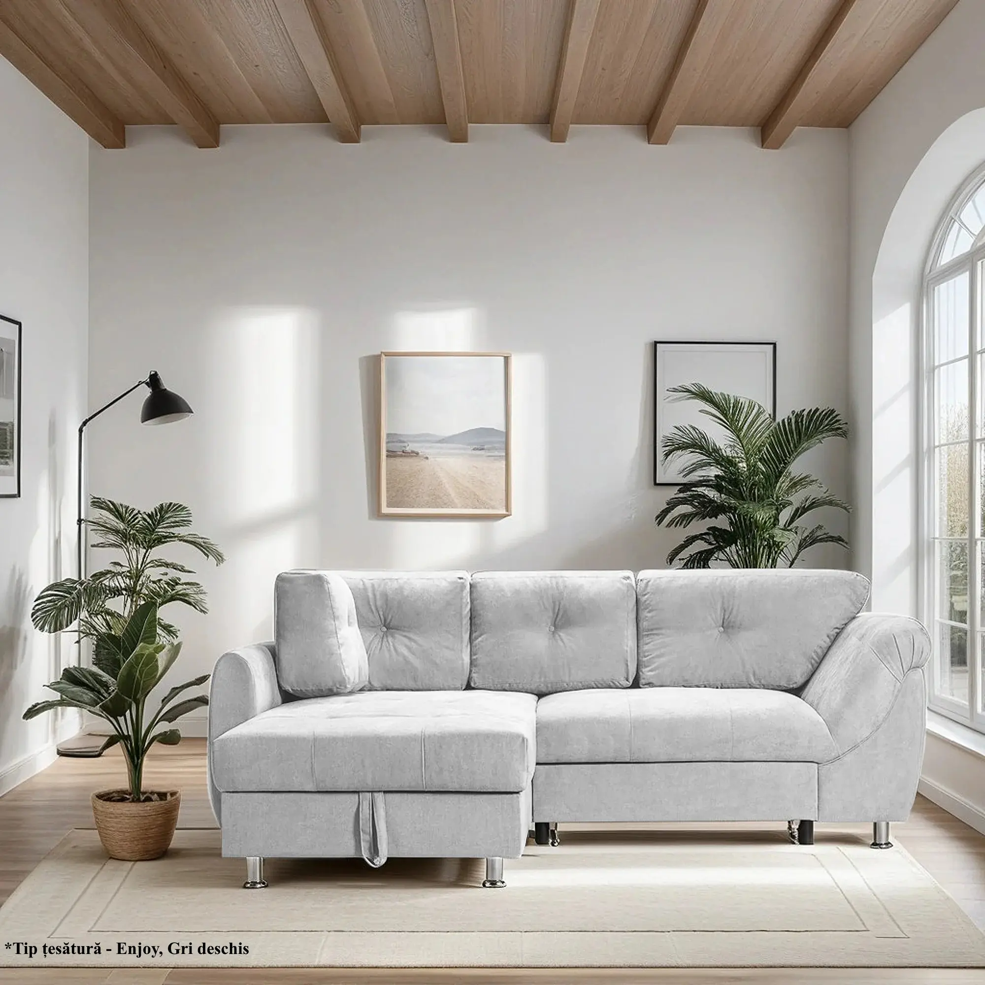 Canapea de colt Prestige Merlin Enjoy stanga