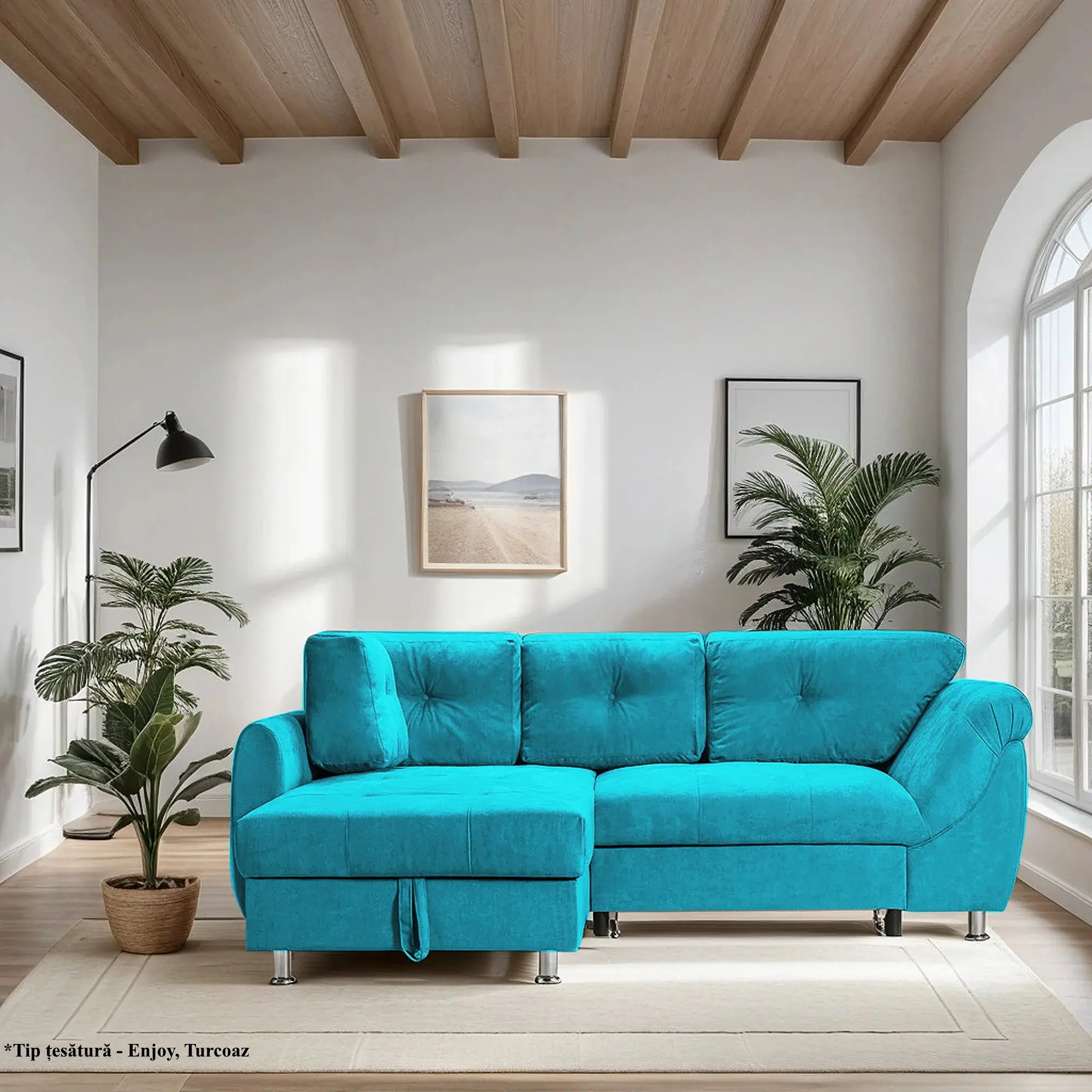 Canapea de colt Prestige Merlin Enjoy stanga