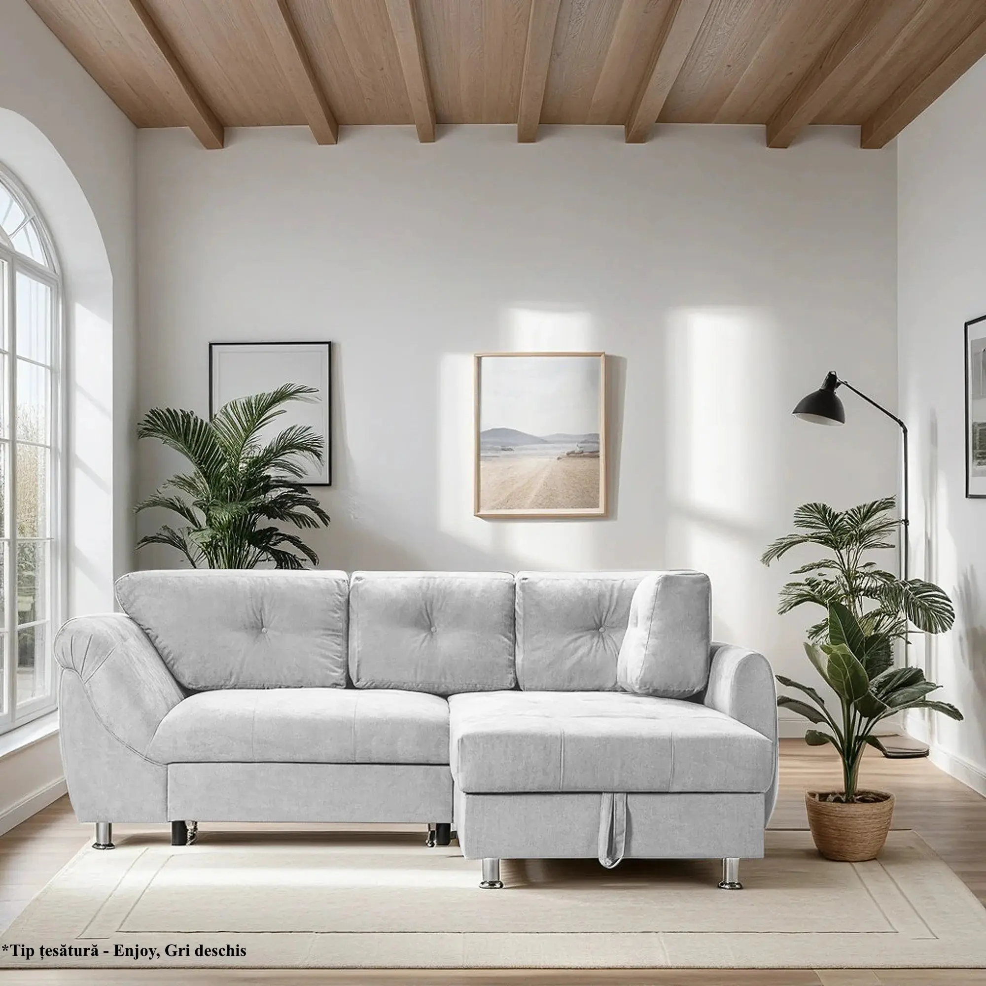 Canapea de colt Prestige Merlin Enjoy dreapta