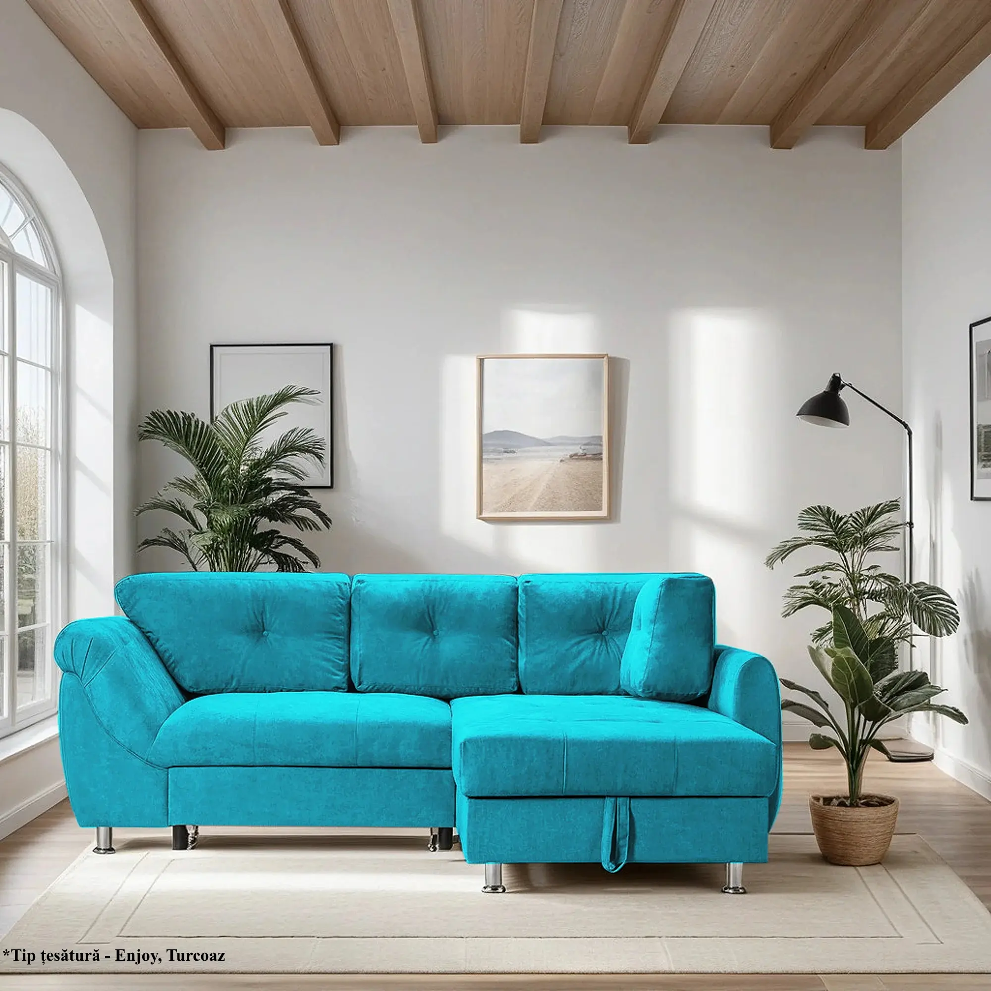 Canapea de colt Prestige Merlin Enjoy dreapta