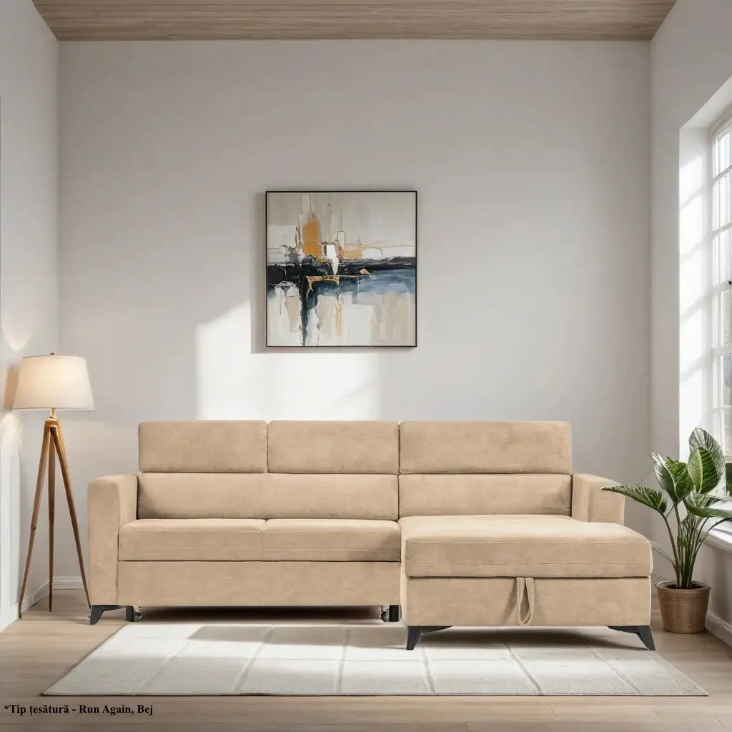 Canapea de colt Prestige Mizzoni Run Again dreapta