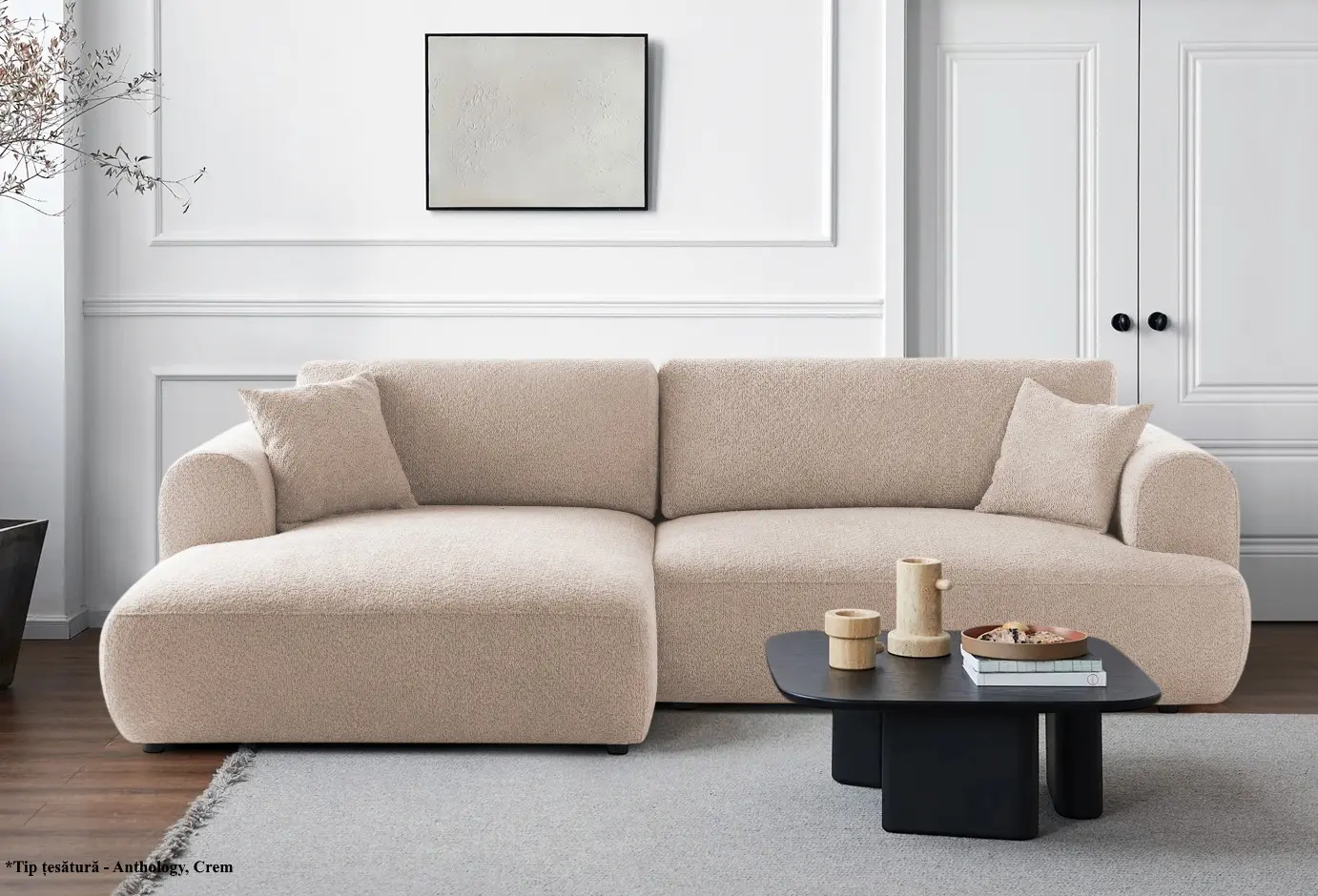 Canapea de colt Prestige Noa Anthology stanga