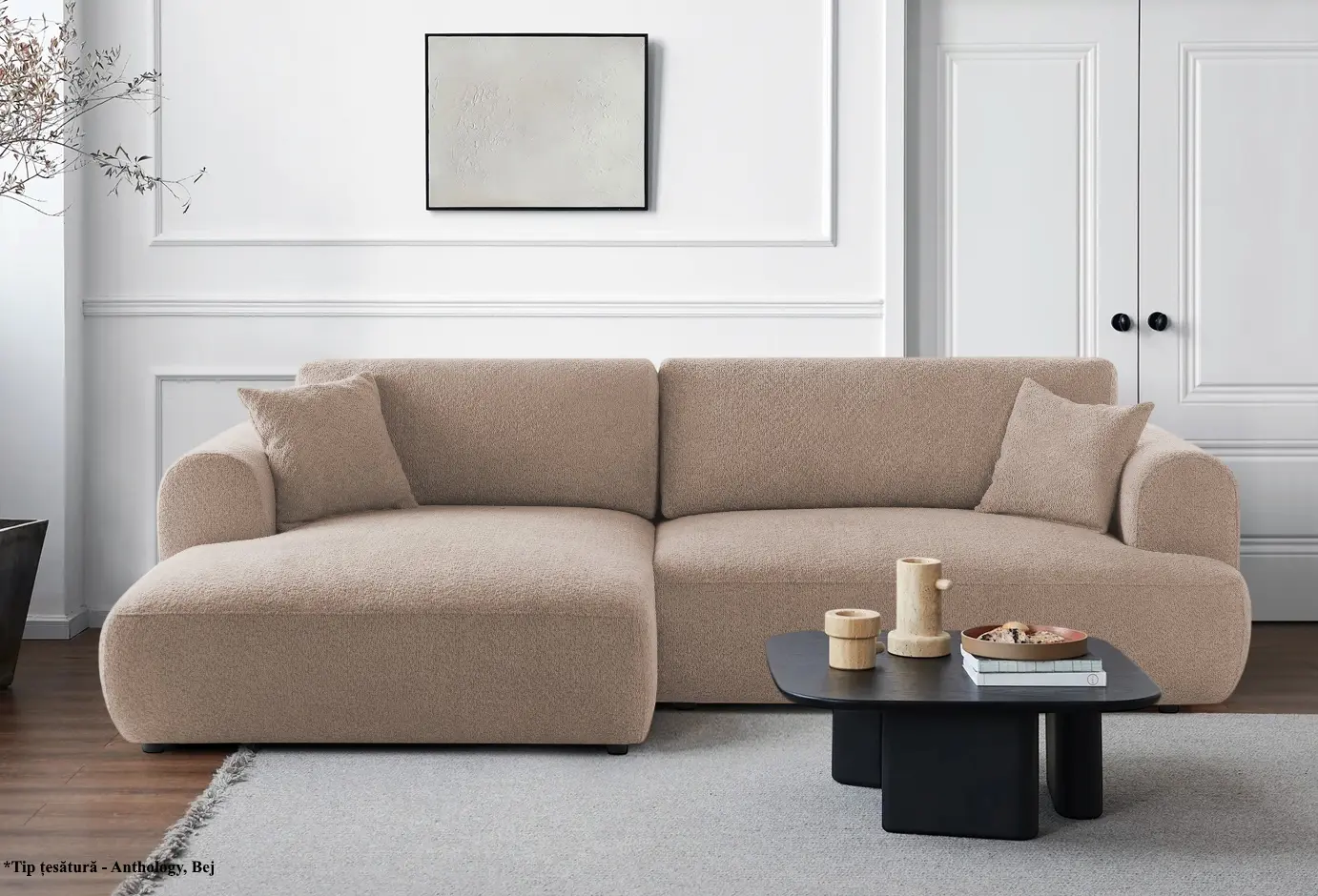 Canapea de colt Prestige Noa Anthology stanga