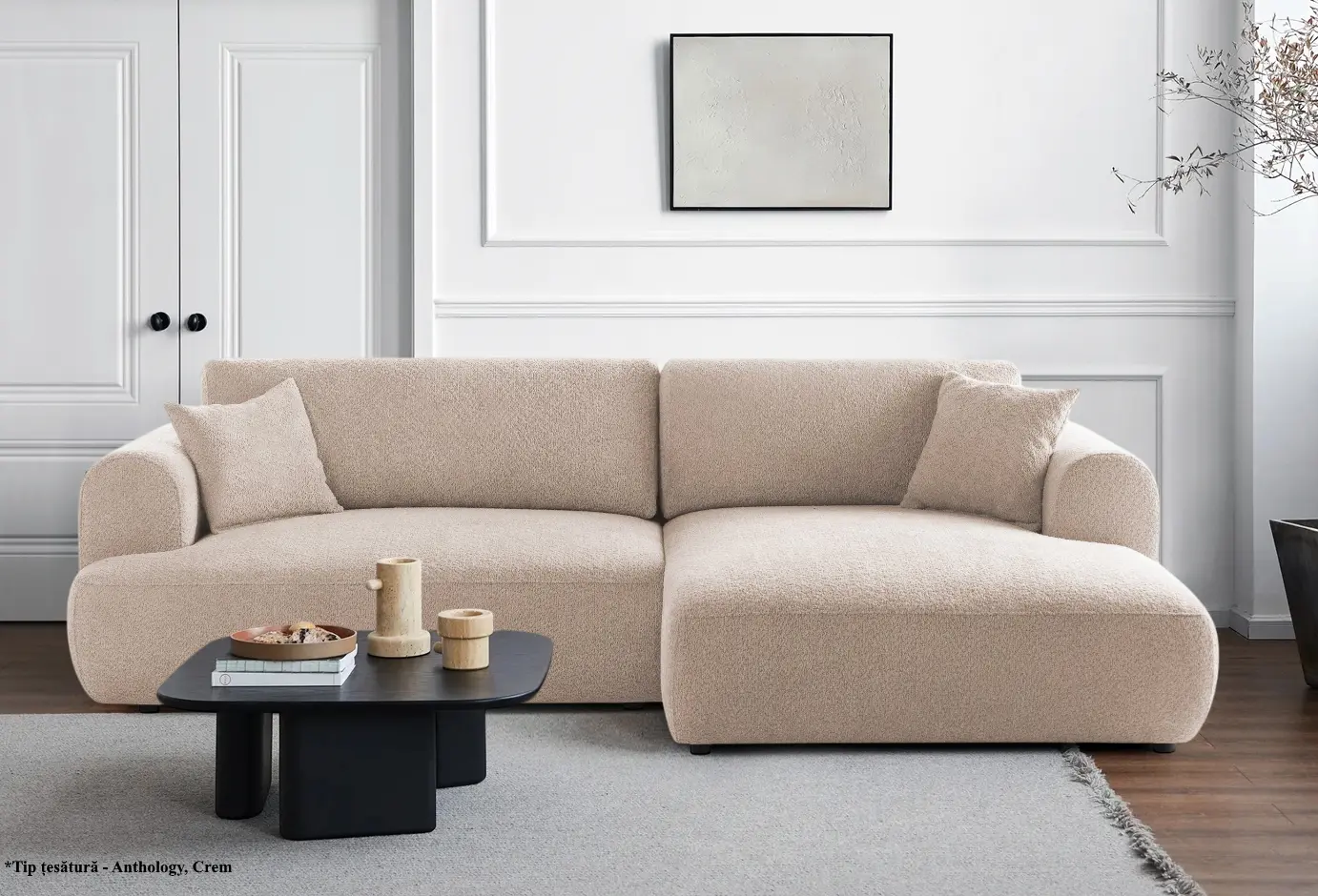 Canapea de colt Prestige Noa Anthology dreapta
