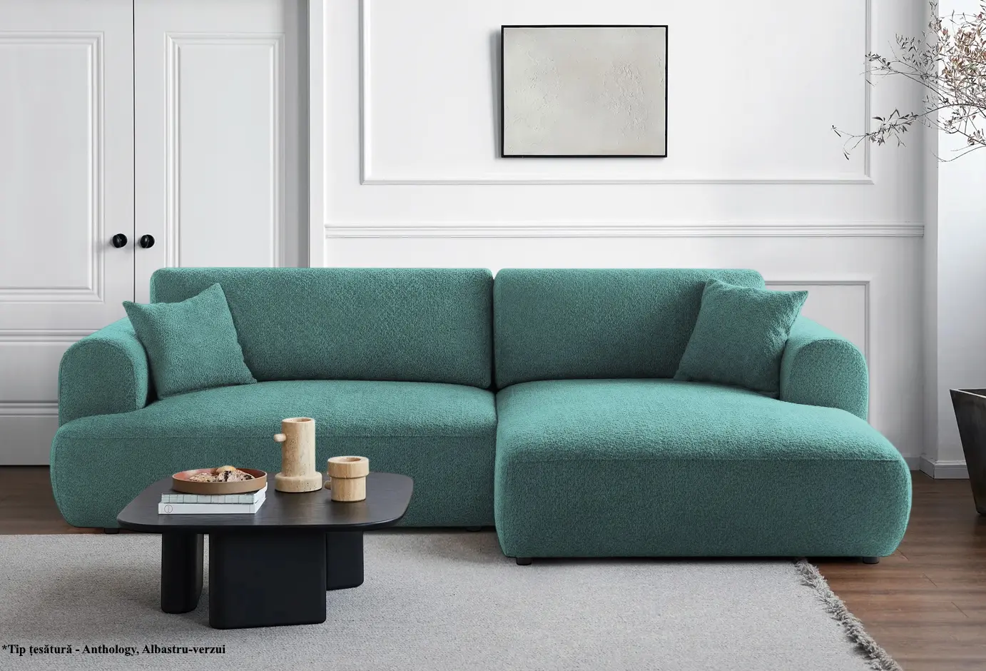 Canapea de colt Prestige Noa Anthology dreapta