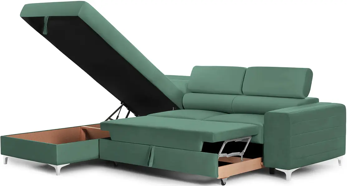 Canapea de colt Prestige Time New Velutto stanga