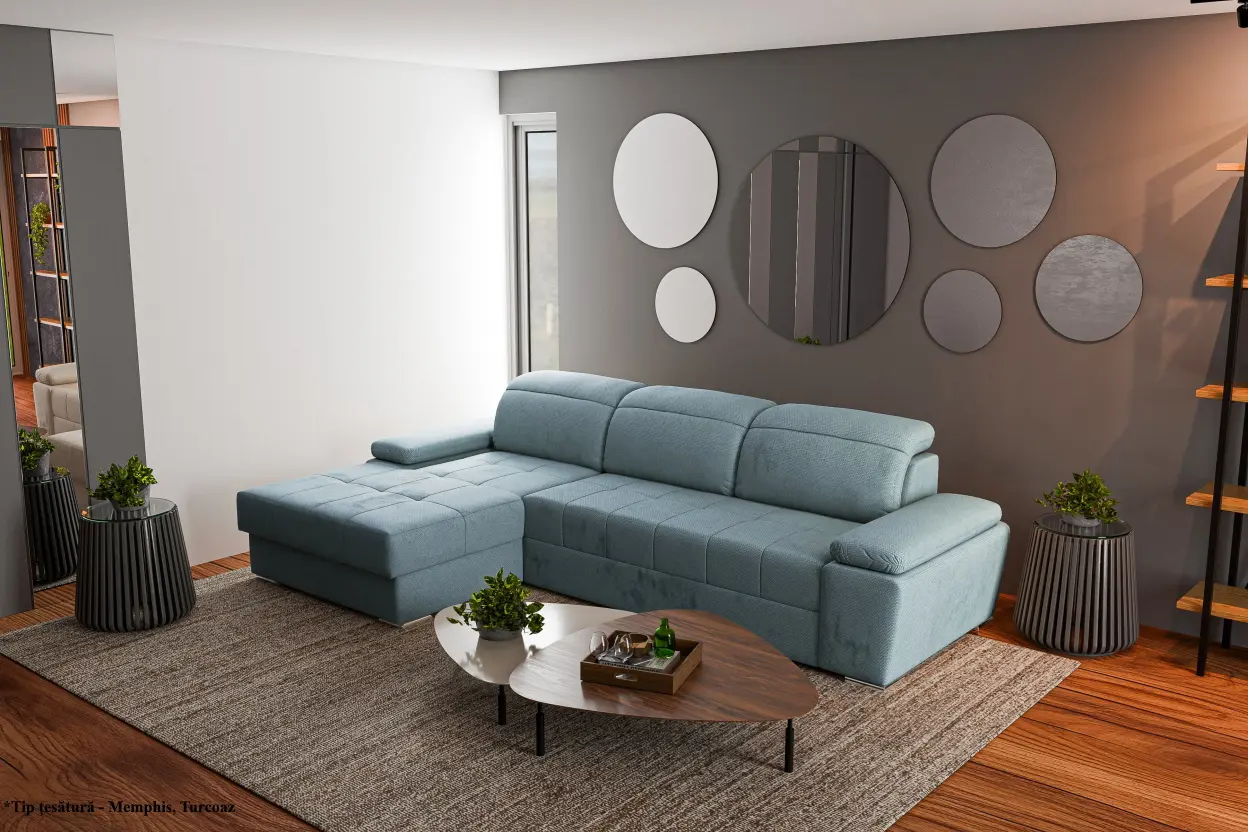 Canapea de colt Prestige Trendy Memphis/Enjoy stanga