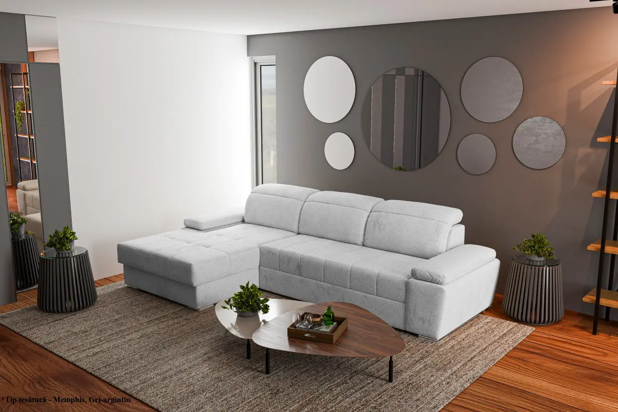Canapea de colt Prestige Trendy Memphis/Enjoy stanga