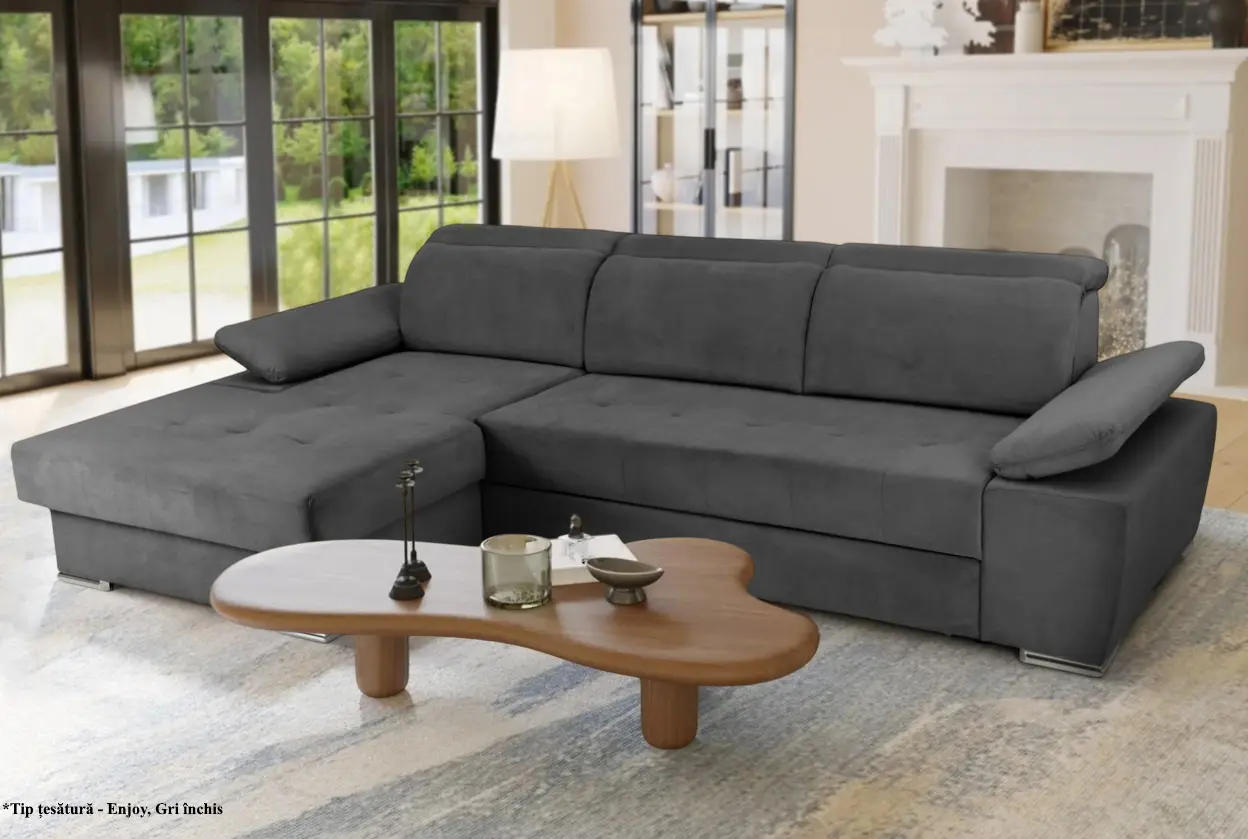 Canapea de colt Prestige Trendy Memphis/Enjoy stanga