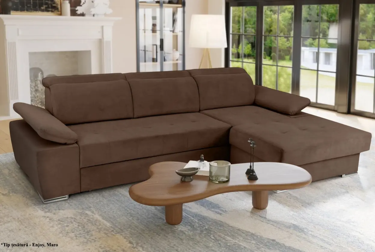 Canapea de colt Prestige Trendy Memphis/Enjoy dreapta