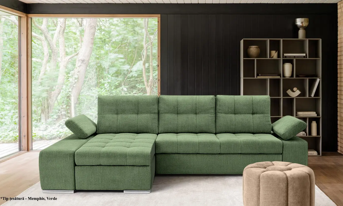 Canapea de colt Prestige Venetia Memphis/Enjoy stanga