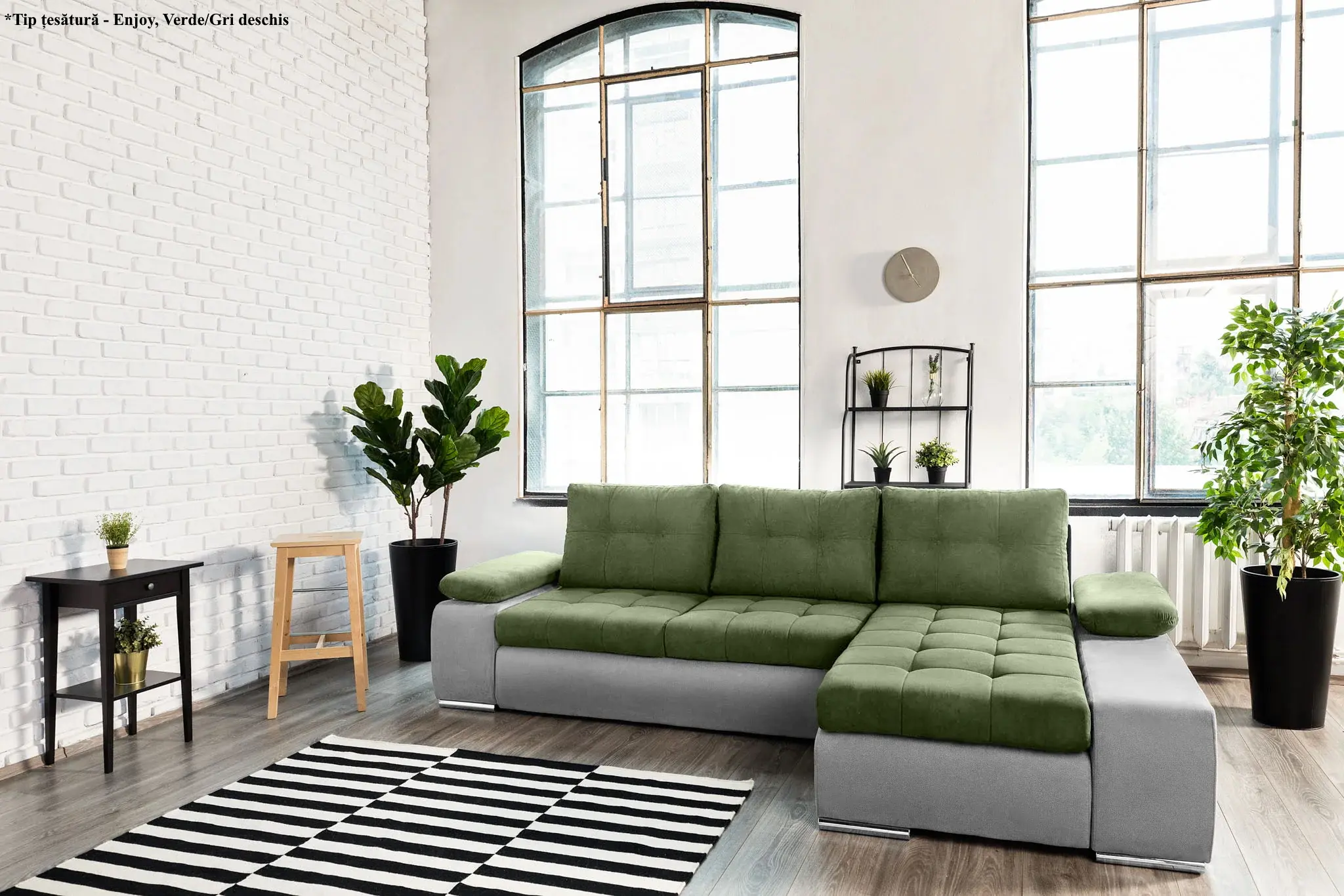 Диван угловой Prestige Venetia Memphis/Enjoy право