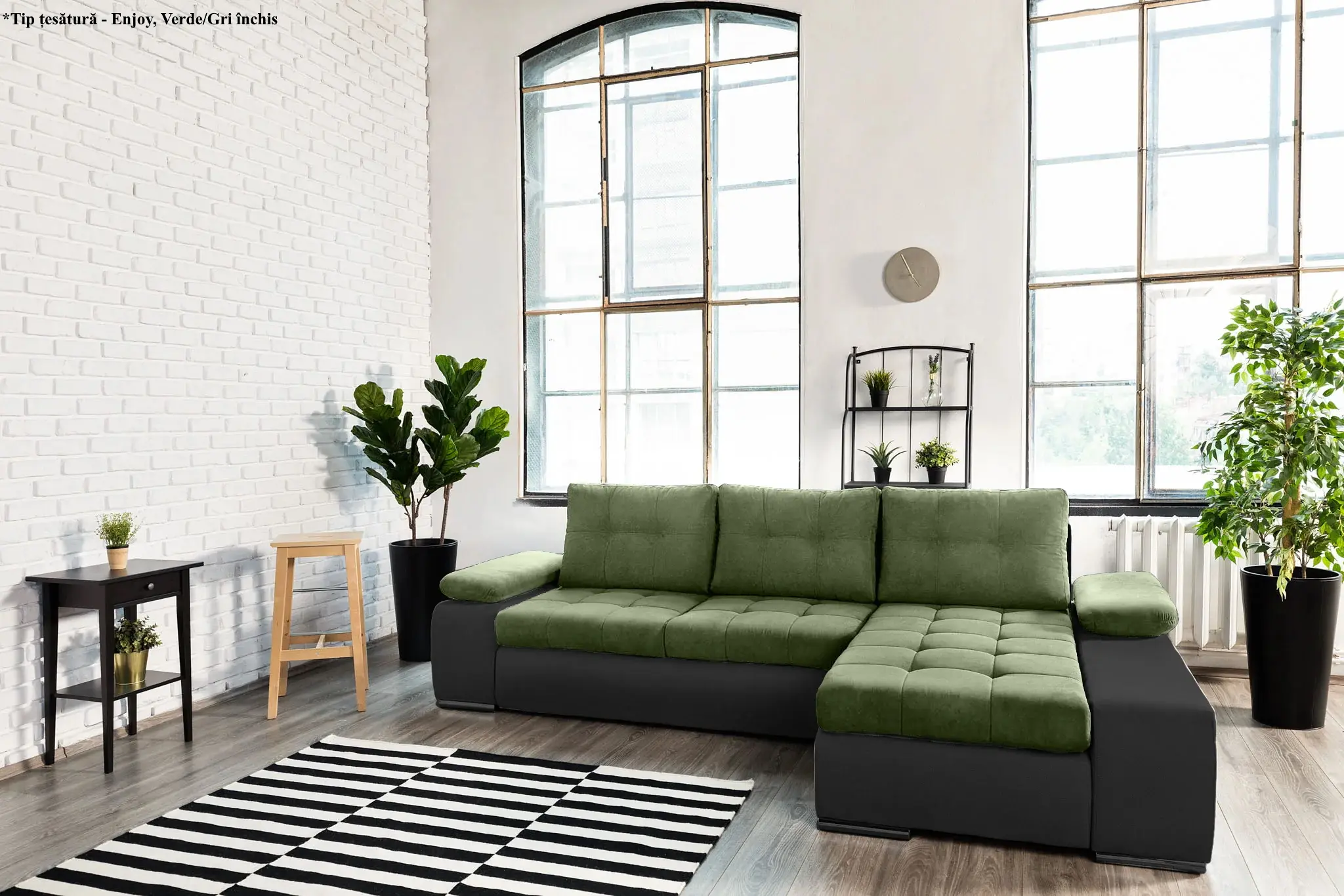 Диван угловой Prestige Venetia Memphis/Enjoy право