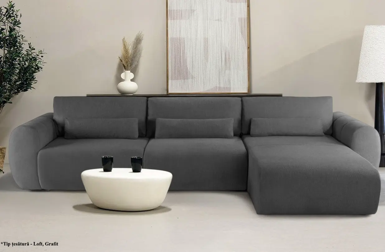Canapea de colt Prestige Versa Loft dreapta