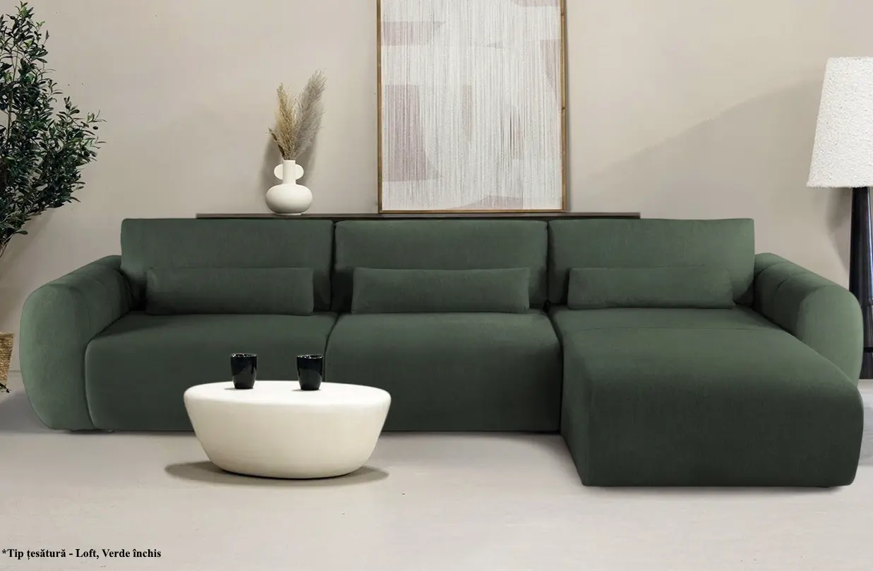 Canapea de colt Prestige Versa Loft dreapta