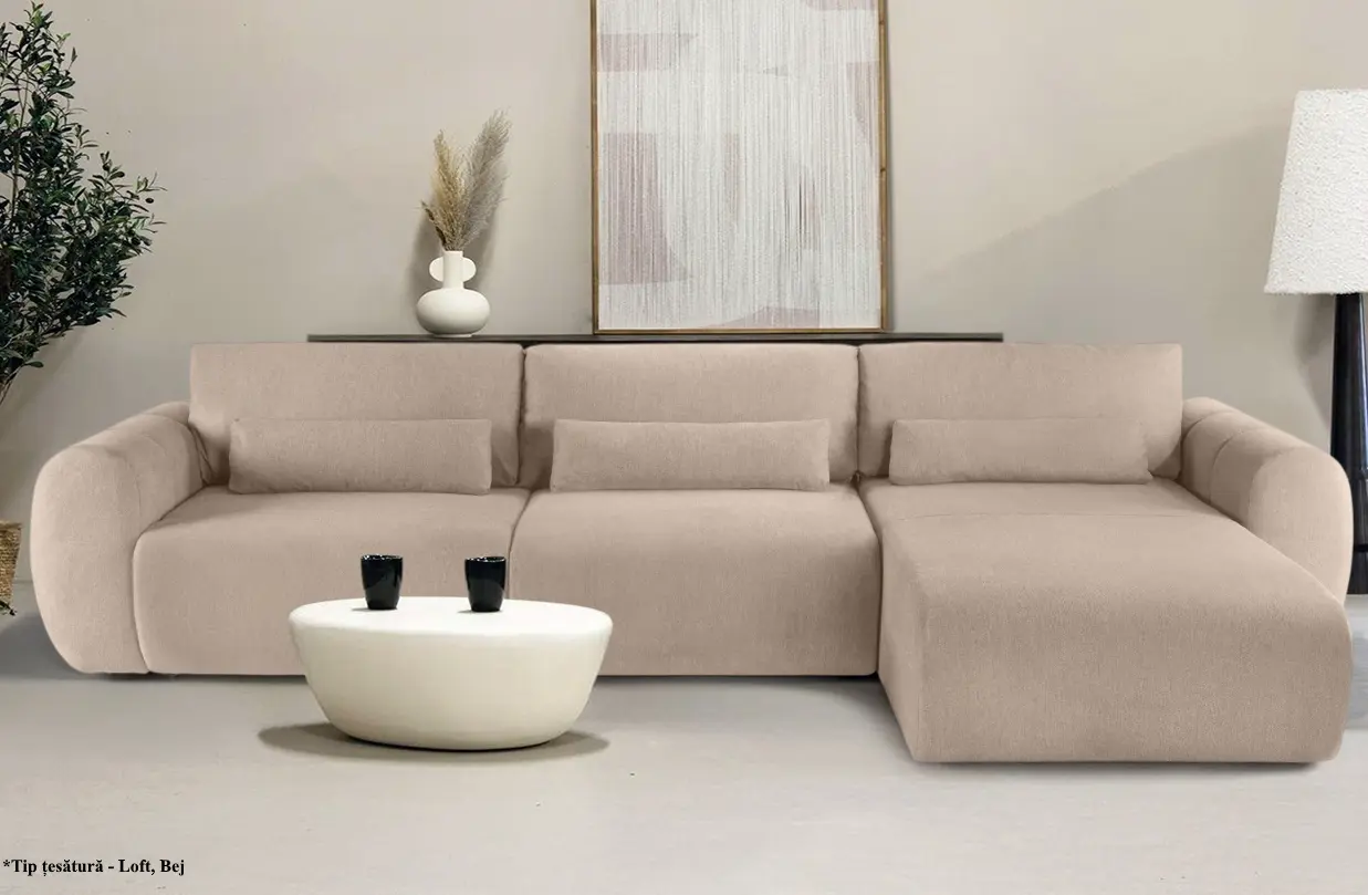 Canapea de colt Prestige Versa Loft dreapta
