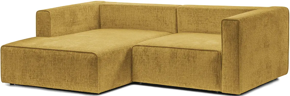 Canapea de colt Prestige Zanetto 2C Onyx stanga