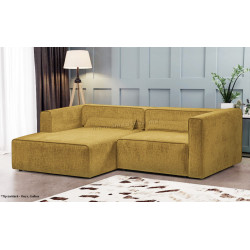 Canapea de colt Prestige Zanetto 2C Onyx stanga