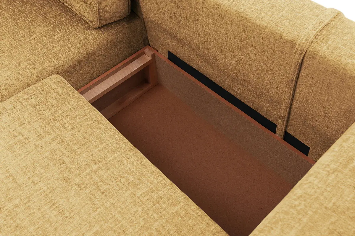 Canapea de colt Prestige Zanetto 2C Onyx stanga