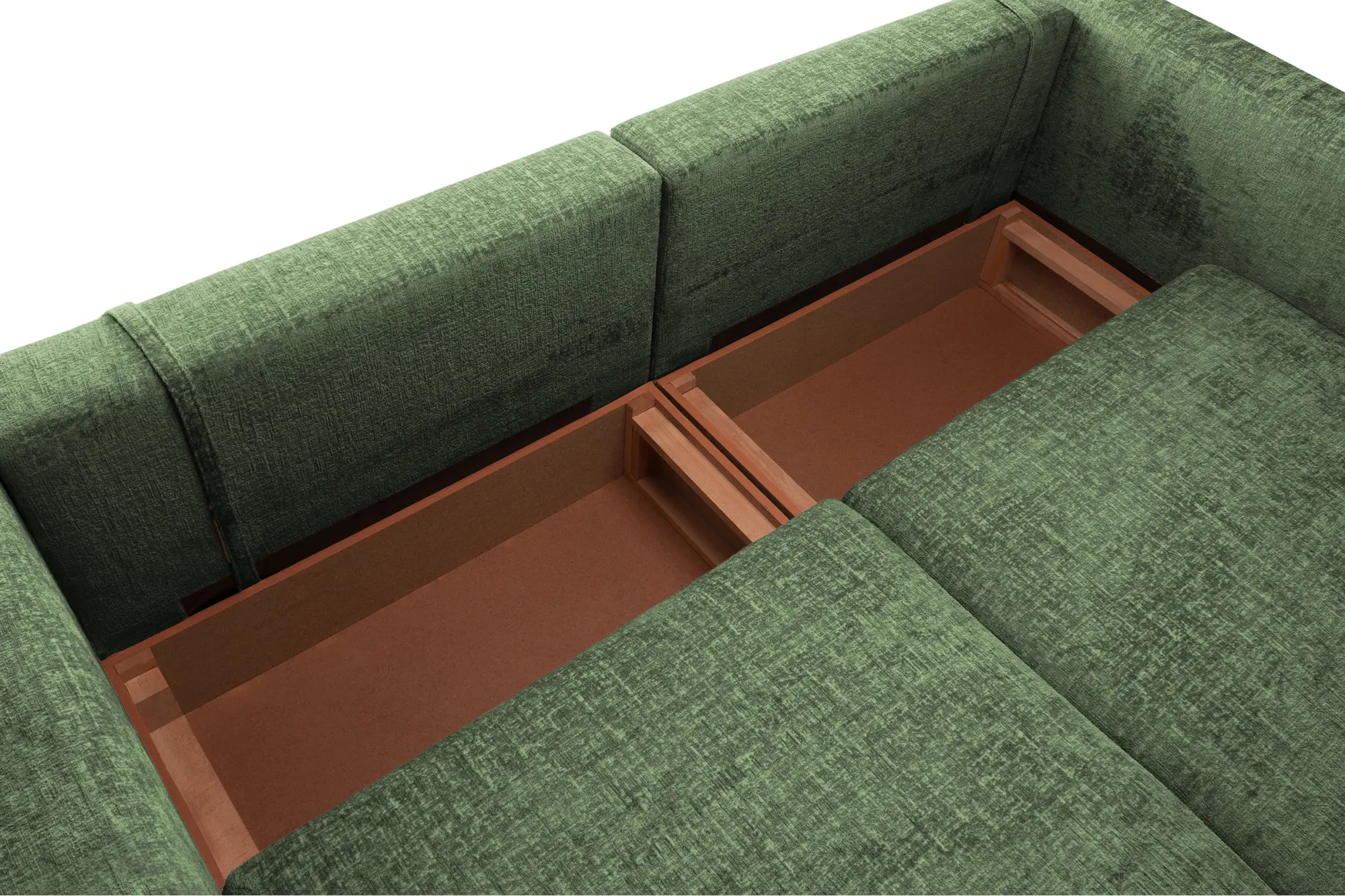 Canapea de colt Prestige Zanetto 4C Onyx stanga