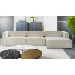 Canapea de colt Prestige Zanetto 4C Onyx dreapta Thumb