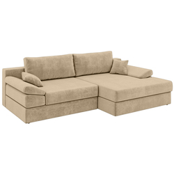 Диван угловой Sofyno Atlas Silk Rosa 18 Right (Beige) Thumb