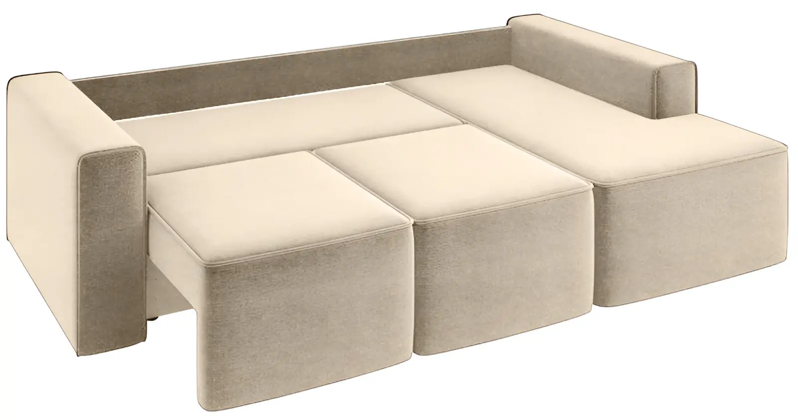 Диван угловой Sofyno Hugo Pola 6 Right (Beige) - 2