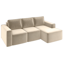 Диван угловой Sofyno Hugo Pola 6 Right (Beige) Thumb