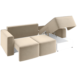 Диван угловой Sofyno Hugo Pola 6 Right (Beige) Thumb