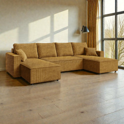 Canapea in forma de U Space Meble Amber U Poso 01 (Yellow Honey)