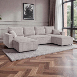 Canapea in forma de U Space Meble Amber U Poso 100 (Beige)